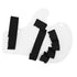 Haosie Finger Hand Splint, Finger Straightener, Fingers Training Board, Fingers Seperator Orthotics for Training