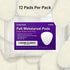 12-Pack Metatarsal Foot Pads for Pain Relief, 1/4” Thick Ball of Foot Cushions for Women and Men