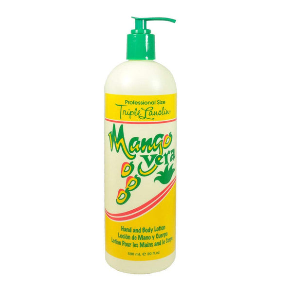 Triple Lanolin Mango Vera Hand and Body Lotion, 20oz