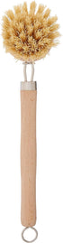 Fox Run 74906 Natural Dish Brush, Tampico Fiber Bristles, Brown, 9"