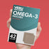 Omega-3 Plus Daily Patch, Self Adhesive Time Release Topical Patch, 42 Day Supply