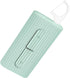 Dental Floss in Box, Portable Case with 10 Picks, Perfect Tool for Oral Care, Travel, Dinners, Dating (Green)