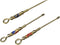 3pcs Tiny Snuff Spoon, Brass Medicine Powder/Earpick Spoon, Retro Necklace Loop Pendant