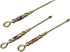 3pcs Tiny Snuff Spoon, Brass Medicine Powder/Earpick Spoon, Retro Necklace Loop Pendant