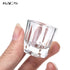 KADS Glass Bowl, 3.9 oz, Crystal Clear, Acrylic Nail Art Mixing Bowl with Lid, Dishwasher Safe