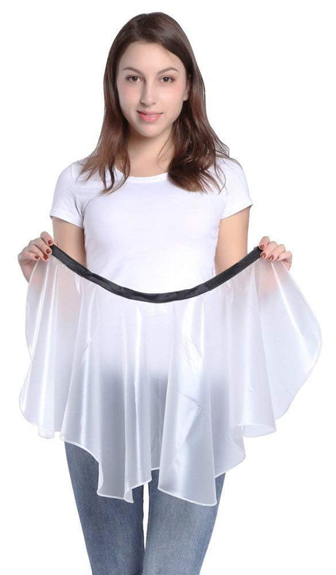 PERFEHAIR Short Salon Hair Shampoo Cape, Waterproof Capes for Cutting, Styling, Coloring, Beauty Makeup