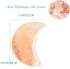 QYLHH Set Moon Shape Himalayan Salt Massage Stones Hot Massage Cold Massage Stones Warm Rocks Kit for Facial SPA
