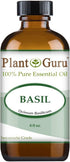 Basil Essential Oil 4 oz 100% Pure Undiluted Therapeutic Grade.