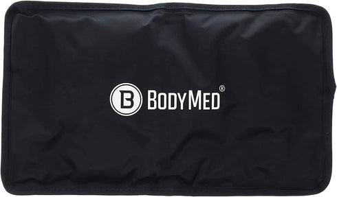 BodyMed Gel Cold Packs Black – Reusable Cold Therapy Ice Pack, Professional Fitness Cold Compress for Back, Shoulder,