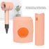 Protective Silicone Cover for Hair Dryer, Travel Protective Case Cover (Coral Orange)