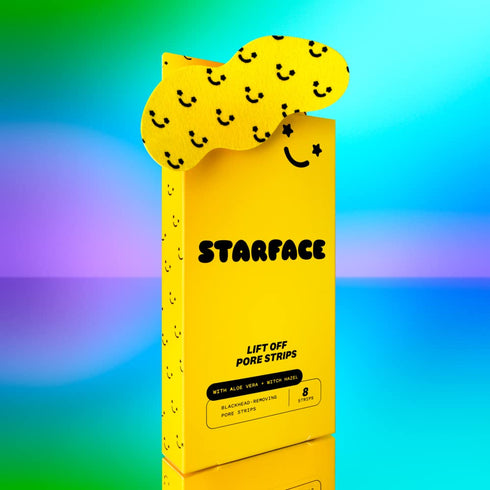 Starface Lift Off Pore Strips, Blackhead Remover, Deep Cleansing Nose Strips (8 Count).