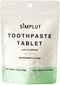 Chewable Toothpaste Tablets with Fluoride - 150 Pack Travel Sized Eco-Friendly Vegan Dental Tabs for Adults, Peppermint