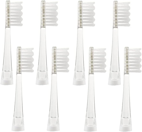 SEAGO Toothbrush Replacement Heads - SG977 SG513, 8 Pack for Kids - Compatible with SEAGO Electric Toothbrushes