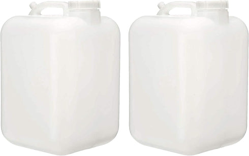Midwest Brewing and Winemaking Supplies 5 Gallon Plastic Hedpack with Cap (#.2 Count - White)