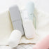 Toothbrush Travel Case, Portable Plastic Container for Traveling, Toothbrush Holders (White)