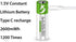 Lankoo 1.5V 2600mWh 1200 Protection,4-Pack Rechargeable AA Batteries USB Lithium ion Rechargeable AA Battery with USB