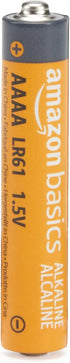 Amazon Basics 4-Pack AAAA Alkaline Batteries, High-Performance, 1.5 Volt, 3-Year Shelf Life