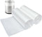 WADNGXM 3 Gallon Small Clear Bathroom Trash Bags, Office Wastebasket Liners Garbage Bags