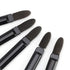 Professional Double Head Eyeshadow Brushes, 50 Pcs Disposable Dual Sides Sponge Makeup Applicator, Black