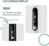 NB-1 Toothbrush,5 5 LCD Screen Electirc Modes intensities & DIY Mode,Rechargeable Sonic Electric Power Toothbrush