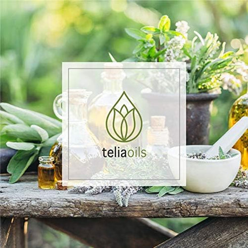 Teliaoils Natural Ear Drops, Essential Oil with Garlic and Mullein for Earwax Removal, 1 oz