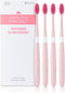Whitening Toothbrush 4 Count, Medium Toothbrushes for Adults, 9Mils High Strength Soft Bristle, Oral Care for Teeth