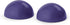 OPTP Half Balls (Pair) - No-Roll Half Ball Set for Stretching and