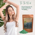 ROOTS AND HERBS Tea Tree Body Wash - Non-Foaming Shower Powder for Men & Women, Natural Antibacterial Cleanser