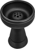 Hookah Bowl - Silicone Phunnel Bowl Perfect Fit Charcoal Holder Black Shisha Bowl Right Replacement for Clay, Ceramic Bowls 3.5" Tall Gift Box (7 Hole)