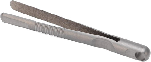 Mini Keychain Tweezer, EDC Alloy Portable TC4 Small Tweezer for Outdoor Gadget, Mini Tool