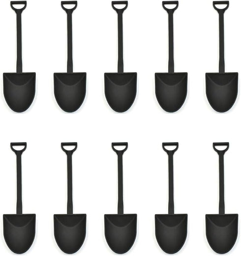 40PCS Plastic Mini Ice Cream Dessert Spoon Shovels - 40 Pcs for Family or Party
