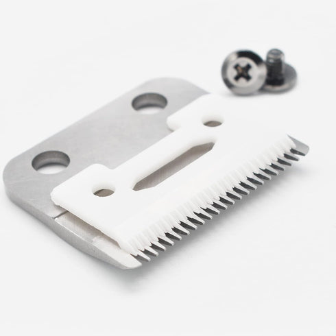 Professional 2-Hole Stagger Tooth Replacement Blades Set #2161, Compatible with Wahl 5 Star Magic Clip