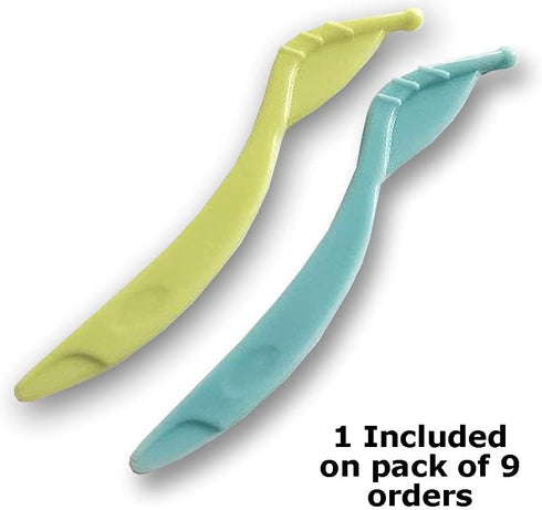 New Genuine Orthowax Plus - Precut with Aloe Vera & Vitamin E - Orthodontic Wax for Braces Wearer (Pack of 9) -