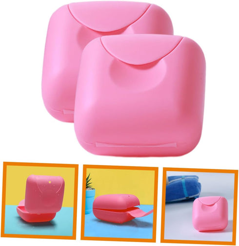 Set 2pcs Foldable Plastic Storage Box - Carrier for Cups