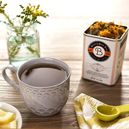 Birds & Bees Teas Organic Heartburn Relief Tea for Acid Reflux & Pregnancy, 40 Servings, 3.5 oz