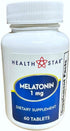 GeriCare Melatonin 1mg Tablets Dietary Supplement, 60 Count (Pack of 1)