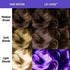 MANIC PANIC Classic Lie Locks Semi Permanent Hair Color - Medium Indigo Purple Hair Dye, Vegan & Cruelty-Free (4oz)