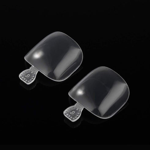 YIMART 500Pcs Fake Toenail Tips Set, Full Cover False Toe Nail Tips for DIY Salon Foot Manicure