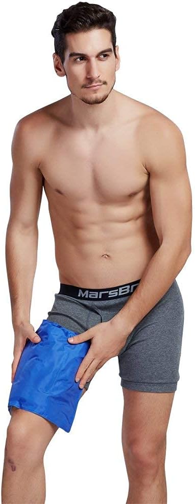 Koo-Care Large Gel Ice Pack for Injuries, Reusable Flexible Hot Cold Therapy Compress for Pain Relief