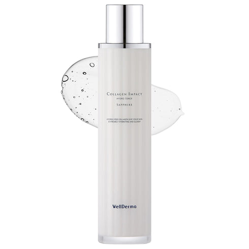 WELLDERMA Sapphire Collagen Impact Hydro Toner - Anti-Aging and Moisturizing Face Toner with Hyaluronic Acid