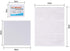 Surfaces,Pack 100 Pre-Moistened Lens Wipes ALIBEISS Screen Wipes for Glasses, Camera,Tablets, Smartphone, Screens