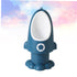 LOLIPPYY Adjustable Rocket Urinal Potty for Boys Fun and Easy Toilet Training Cute Cartoon Design Deep Sea Blue