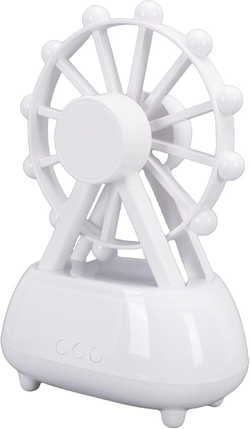 Phefop 300ml 360 Ferris Wheel Humidifier, ABS Material, Water Tank, Rotating Essential Oil Diffuser and Night Light