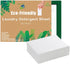 Laundry Detergent Sheets, 30 Pack, Instant Laundry Detergent Strips, Plastic Free, Sustainable, Disposable Sheets