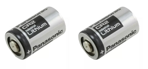 Panasonic CR2-2PK Photo Lithium 3V Batteries for Mini 25, Mini 50, Mini 50S, Mini 55, Pivi MP-100 and SP-1- Silver (Pack of 2)