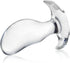 Soft Anal Plugs with Safety Base, Transparent Flexible Butt Plug Prostate Massage G-spot Stimulation Trainer with Round