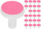 Homoyoyo Nail Trimmer Pads Replacement for Infant 24pcs Electric Nail File Pads