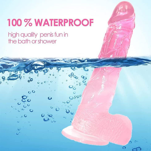 SignalBee 7.6 Inch Dildo Adult Sex Tools for Women Classic Wand Dildos with Powerful Suction Cup for Hands Free
