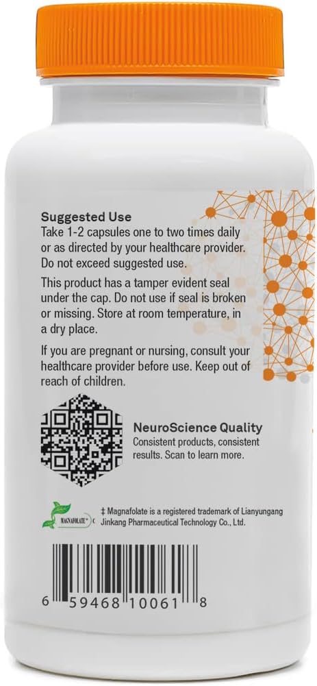 NeuroScience Balance D - Dopamine Support & Focus Supplement - 60 Capsules for Appetite Control, Clarity & Mood Support
