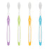SmileGoods A404 Soft Bristle Toothbrush, 40 Tuft, Assorted Colors, Bulk Pack of 72